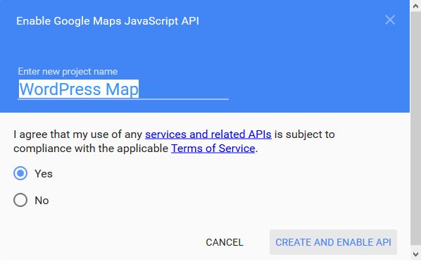 Google-Maps-API-Project-Name