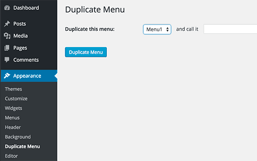 duplicate-menu