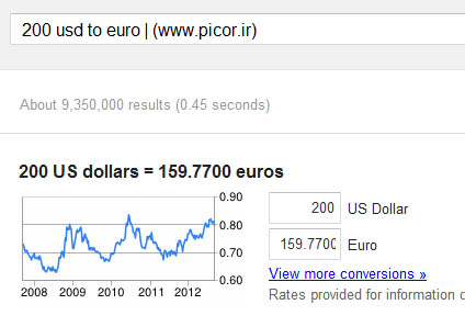 google-currency-converter