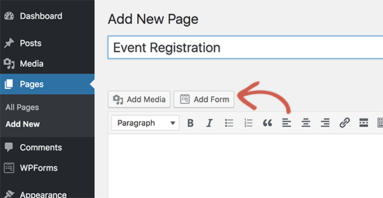 چرا باید یک صفحه ثبت رویداد را در وردپرس ایجاد کنید ؟