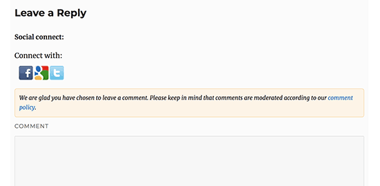 ورود به شبکه اجتماعی را به نظرات وردپرس اضافه کنید