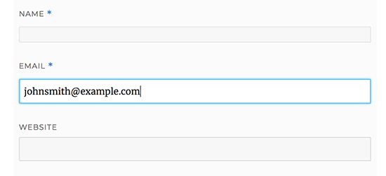 تغییر استایل فرم نظر در وردپرس