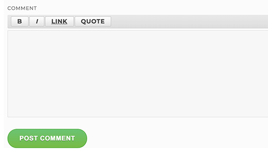 افزودن برچسب های سریع در فرم نظر