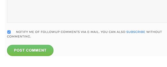 یک جعبه اشتراک برای نظرات در وردپرس اضافه کنید